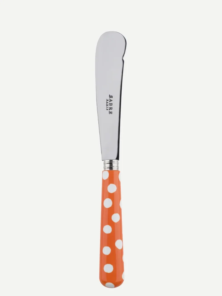 Sabel smör kniv med prickar