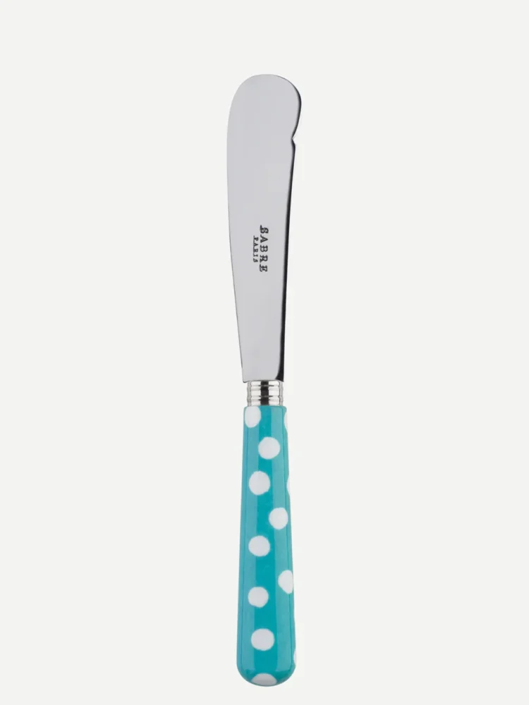 Sabel smör kniv med prickar
