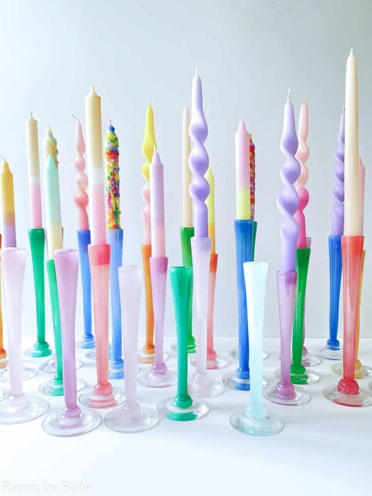 ljusstake, ljusstakar, munblåst ljusstake, munblåsta ljusstakar, opalglas, opalglas ljusstakar, opalglas, anne flohr, remix av sofie, dukning