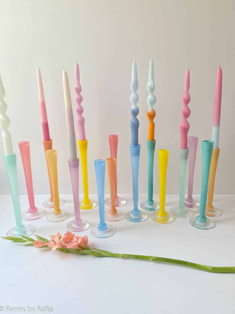handblåsta ljusstakar, munblåst glas, anne florh, munblåsta ljusstakar, ljusstake, glas ljusstake, ljusstakar, ljusstakar, glas ljusstake