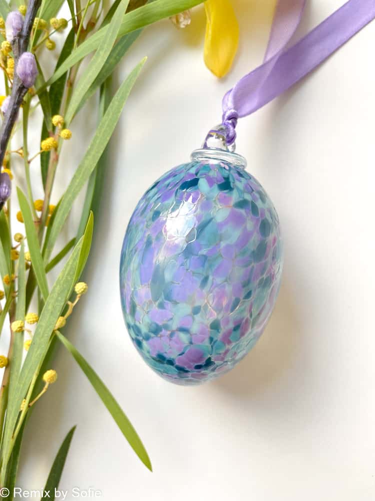 anna von lipa påskägg, glasägg, glasägg, munblåst opalägg, påskägg