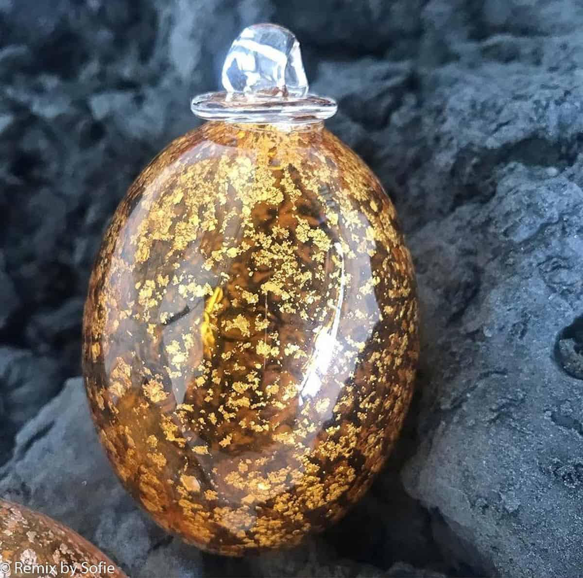 Påskägg, Påskägg, Opal ägg, Opal ägg, glasägg, Anna von Lipa glas, Opal påskägg, remix av Sofia