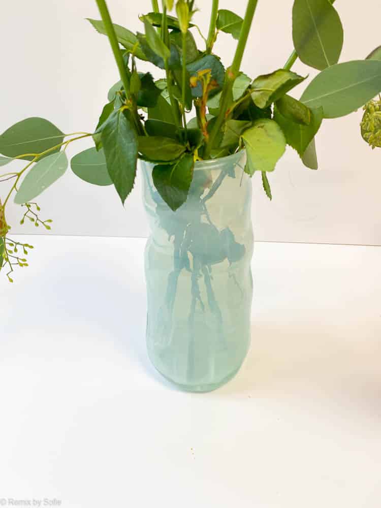 Marie Retpen vas, vaser, blomvas, munblåst glas, blommig munblåst vas, krusvas, vas i organisk form,