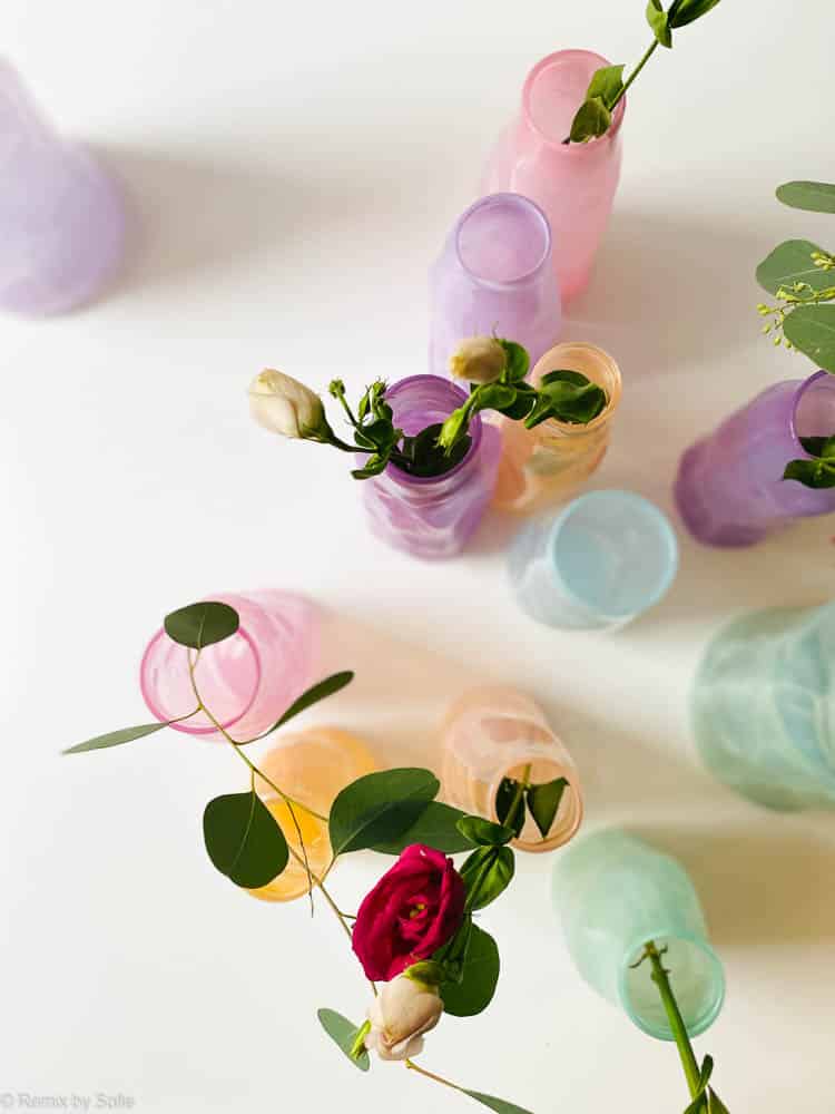 Marie Retpen vas, vaser, blomvas, munblåst glas, blommig munblåst vas, krusvas, vas i organisk form,