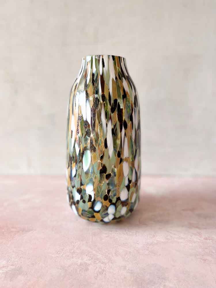 konfetti vas marmor anna von lipa, blommig vas, heminredning, remix av Sofie