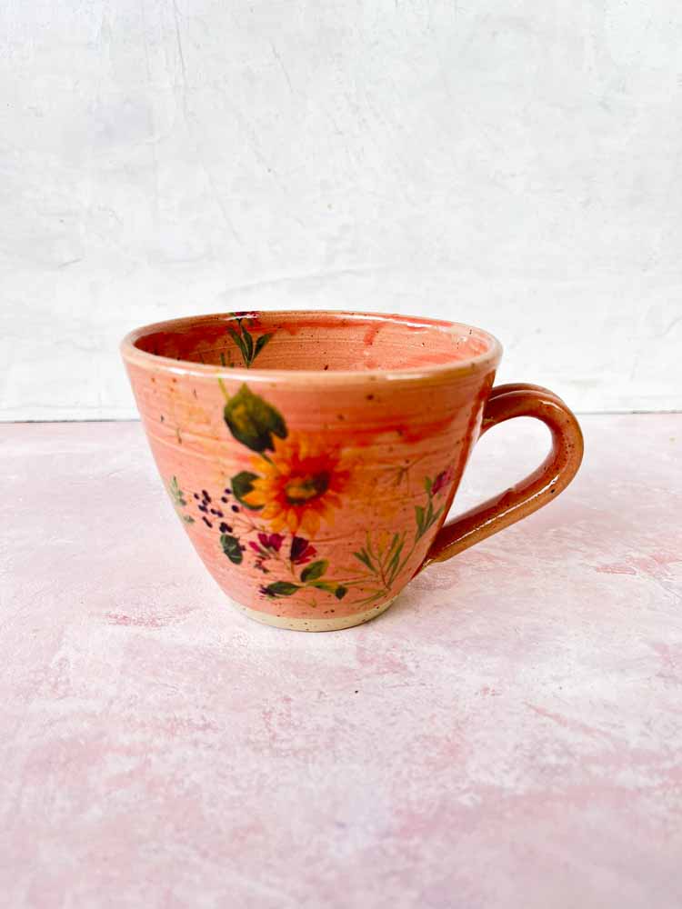 keramisk mugg med handtag. by Sofia Karolina