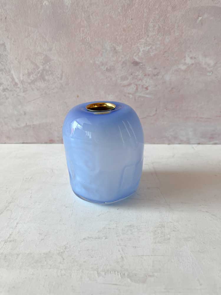 glasblås ljusstake tidvatten från glasblås, remix av Sofia