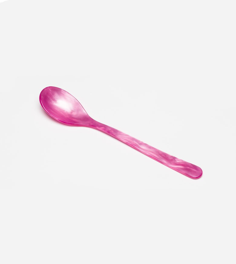 remixa med sofie, bestick, sked, bordssked, rosa, rosa sked,