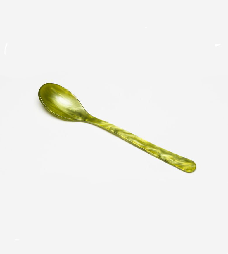 remixa med sofie, bestick, sked, matsked, olivgrön, olivgrön sked, hemma