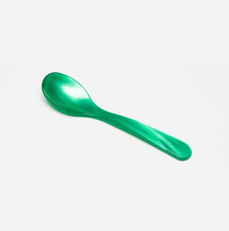 remix av sofie, sked, äggsked, bestick, akrylglas, bordsdukning, påskbord, brunch,