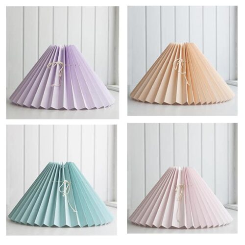 lampskärm, remix av Sofia, rosa rosor, rosa rosor lampor, veckad lampskärm,