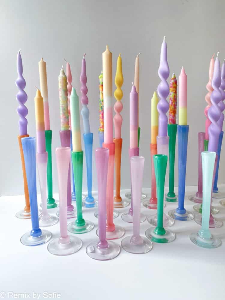 ljusstake, ljusstakar, munblåst ljusstake, munblåsta ljusstakar, opalglas, opalglas ljusstakar, opalglas, anne flohr, remix av sofie, dukning