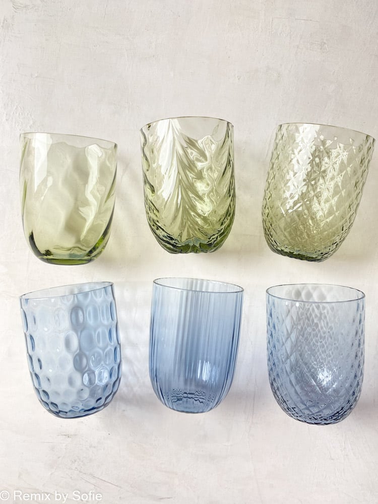 mix & match glas, mix & match tumlare, anna von lipa glas, wawe glas, swirl glas, anna von lipa mix & match glas och tumlare, swirl glas, wawe glas, bambu glas, rakt glas och tumlare, olivglas, isglas, harlekinglas, tumlare, vattenglas, dricksglas, dricksglas, anna von lipa glas, remix av sofie anna von lipa återförsäljare, boron beläggning, målat glas, målat glas, dricksglas, tjeckiska glas, bohemiska glas,
