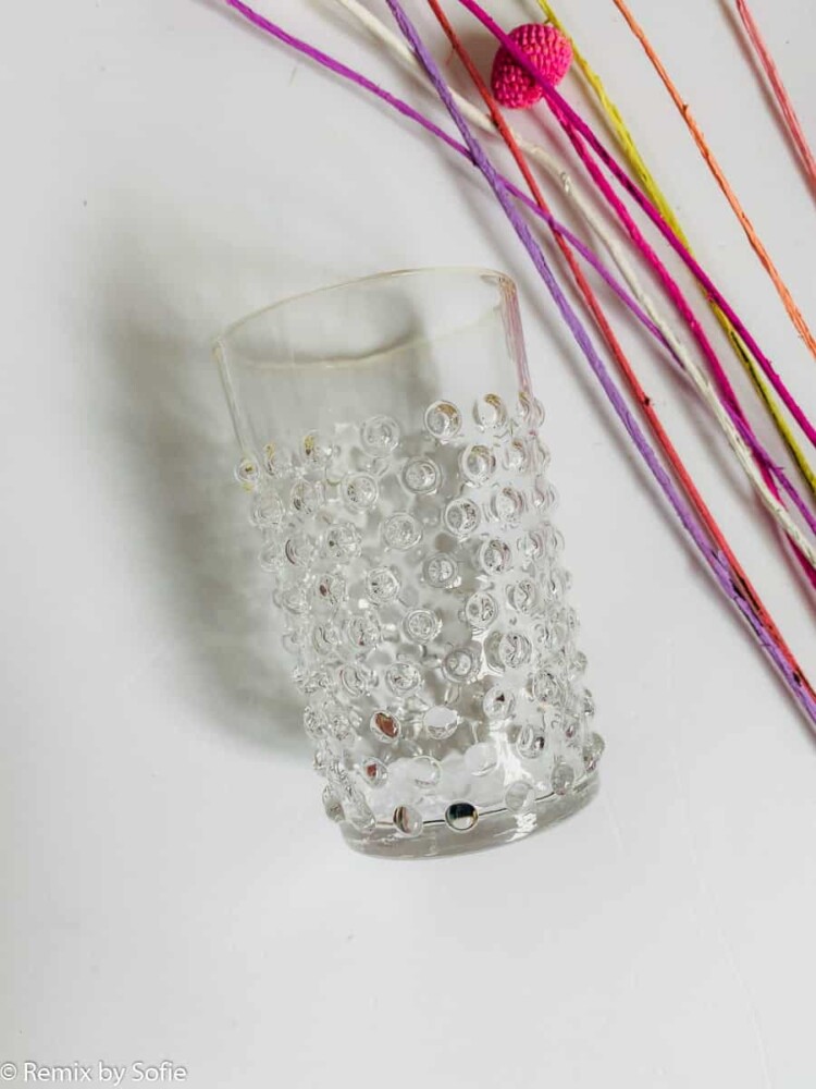 Anna von Lipa, Anna von Lipa piggsvinsglas, piggsvinsglas, vattenglas, dricksglas, glas i piggsvinsglas piggsvinsglas färdigt.