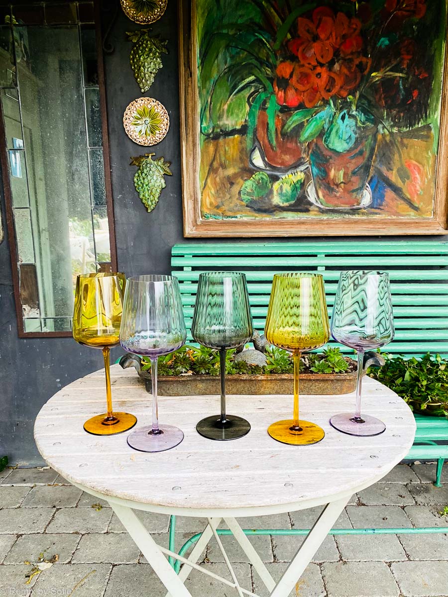 Remix av sofie, vinglas, vinglas, handblåst, handgjort, bohemiskt glas, vinglas, handblåst, handblåst, vinglas, remix av sofie, vinglas