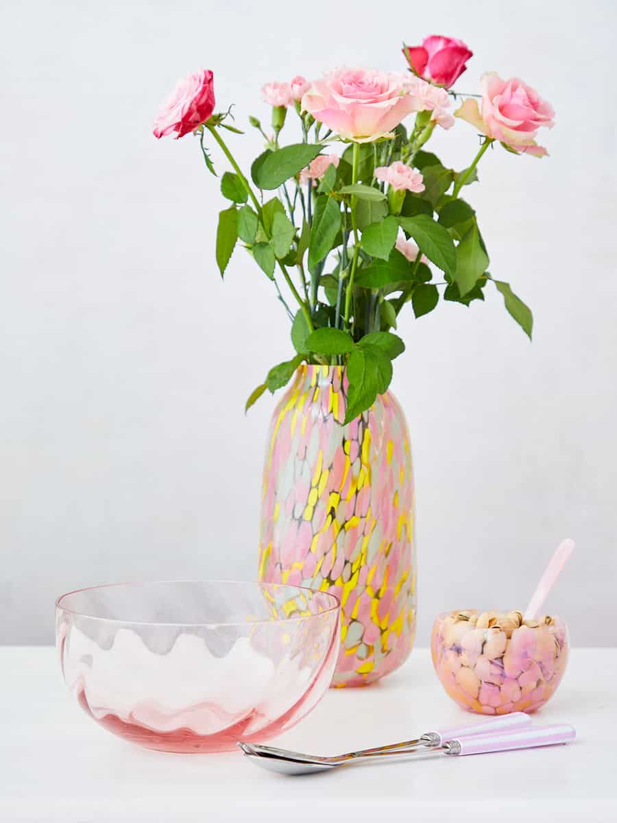 Munblåst glas