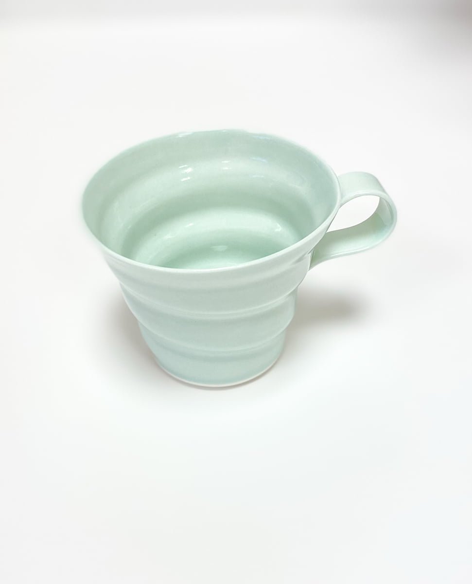 rikke maglesen keramik, porslinsmugg, kaffekopp, kopp, pastellfärgad kopp, kaffekopp, tekopp.