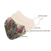 tygmynning, nosparti, nosparti med blommor, tygmynning, bågar med kraftig nosparti,