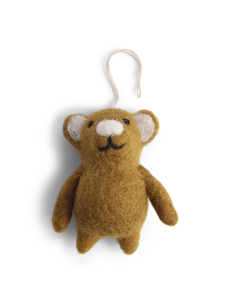 Fairtrade Filt i ull från Gry & Sif, nalle