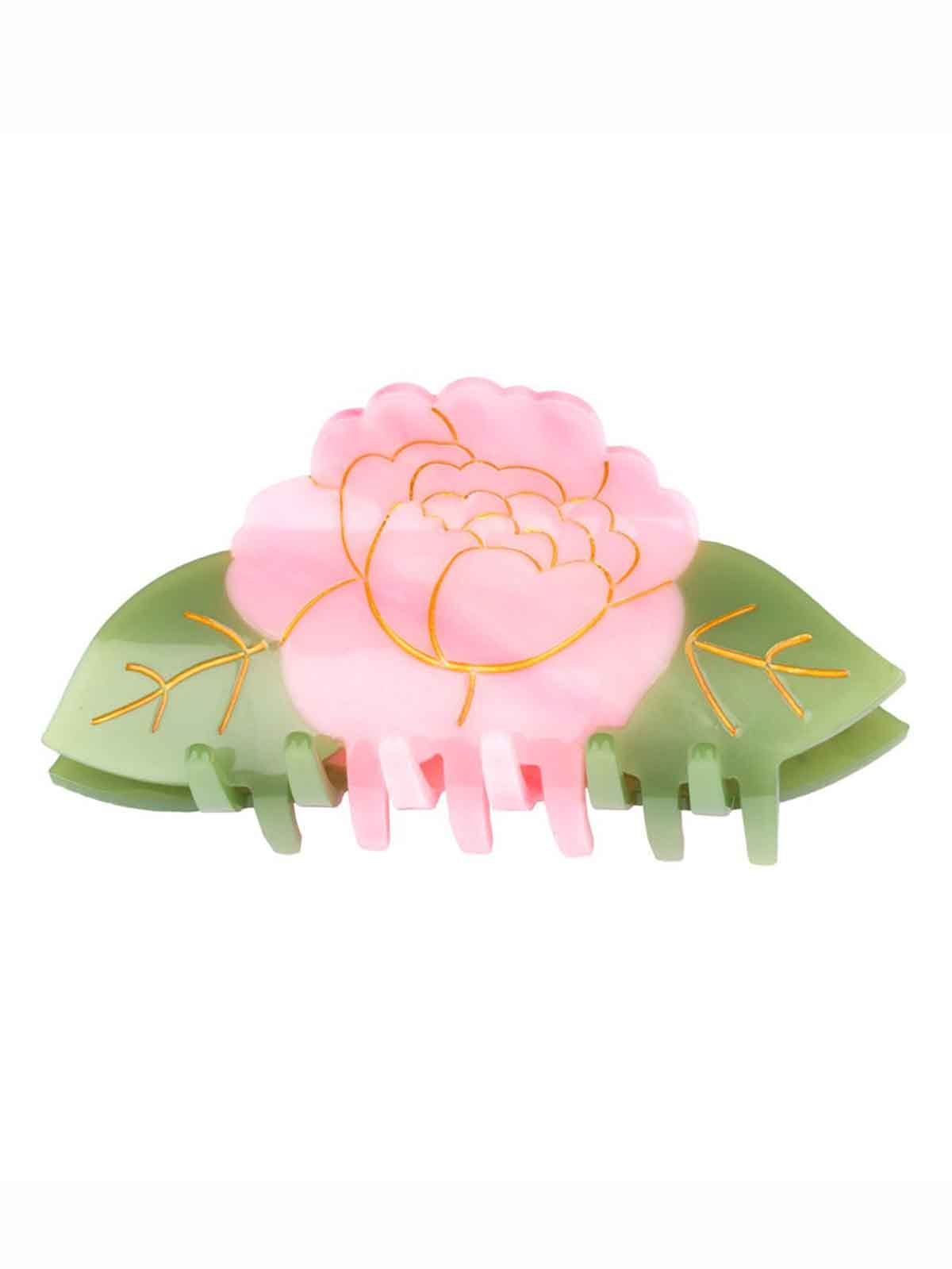 hårklipp rosa blomma cou cou suzette