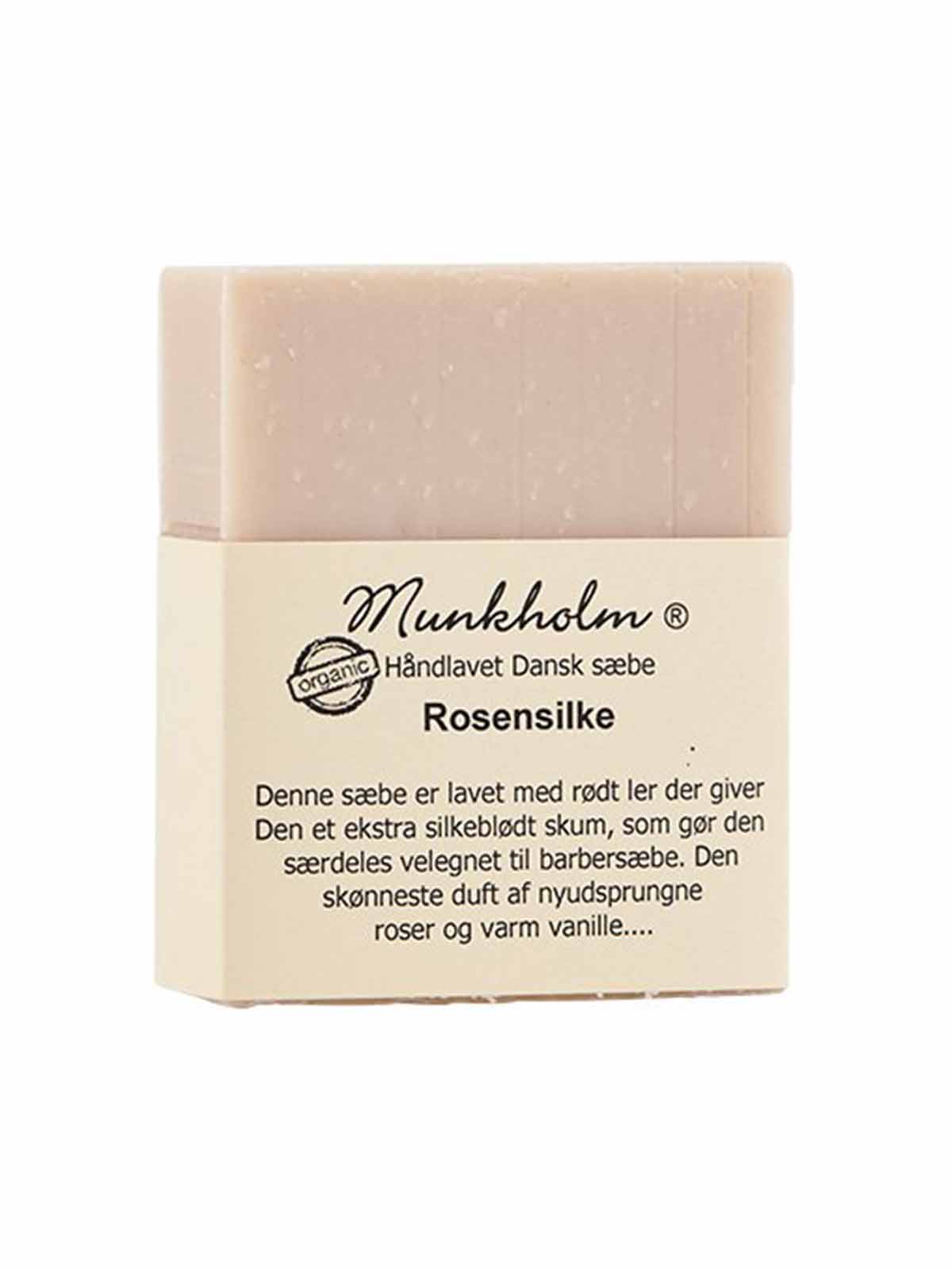 Såpbar för rakning - Rosensilke - Tina Munkholm