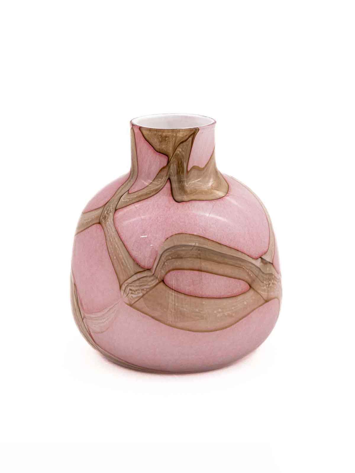 Opal vas 20 cm rosa - Remix från Sofie