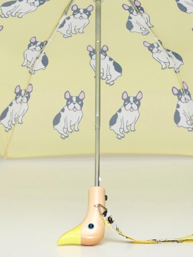 Paraply, Cou Cou Cou Suzette Paraply i samarbete med original Duckhead, Gul Paraply med Bulldogs.