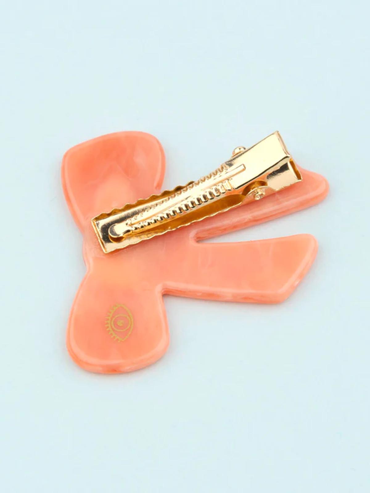 cou cou suzette hårklämma med rosa eller röd rosett