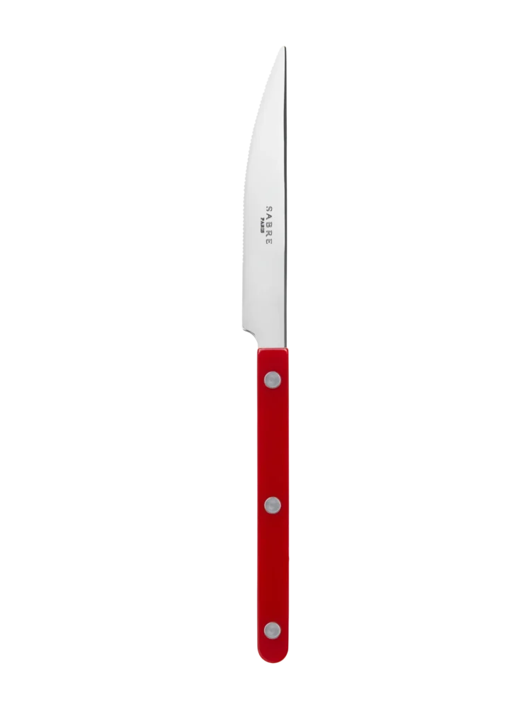 sabel, kniv, bistro, vinröd, bestick, dukning