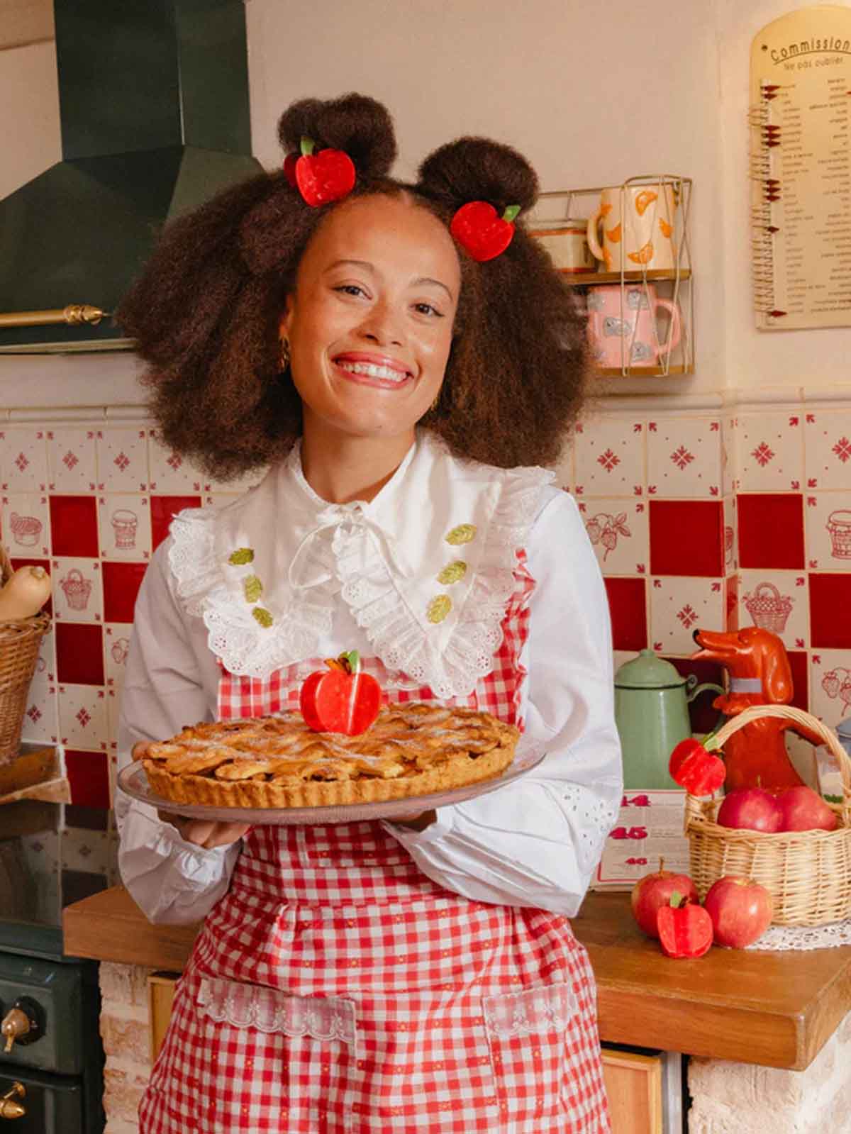 cou cou suzette hårklipp äpple