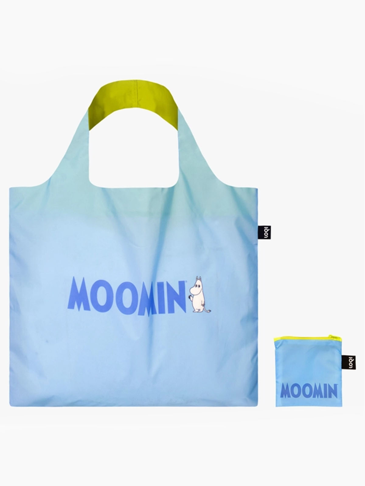 loqi shoppingväska - mulåsna i 100% återvunnen plast - mamma eller mammatroll