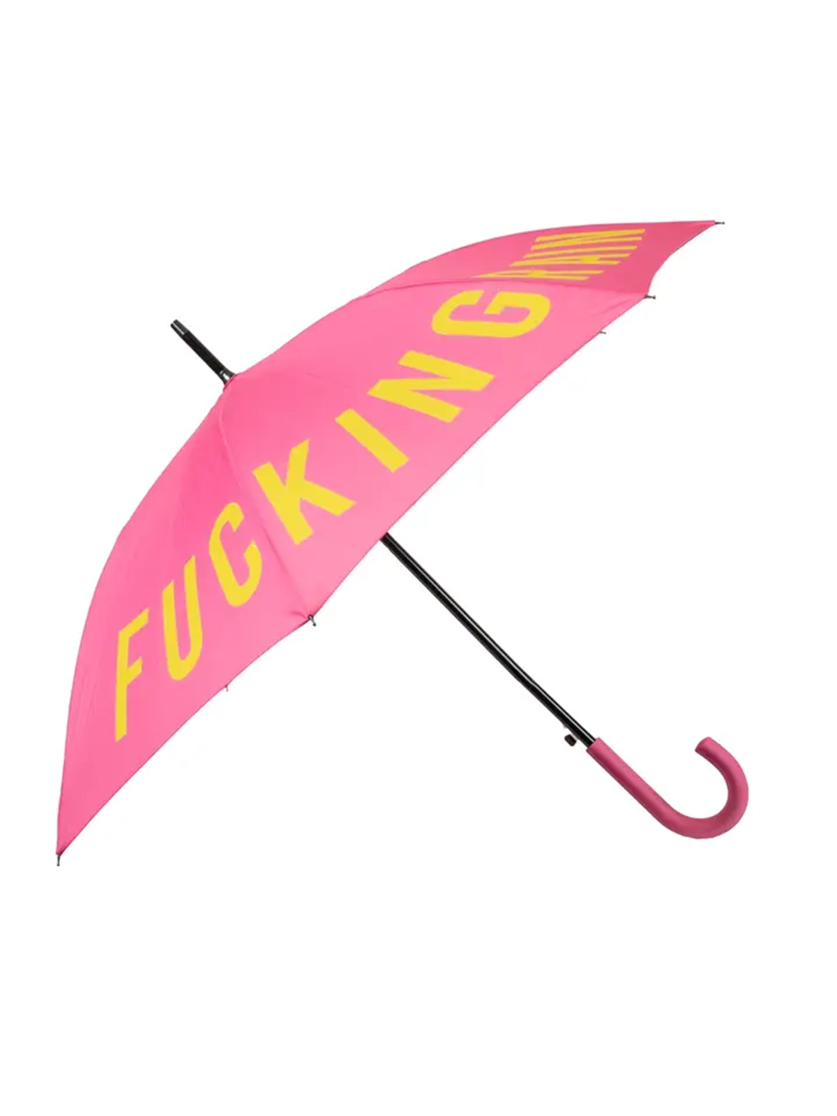 paraply i gult - jävla regn