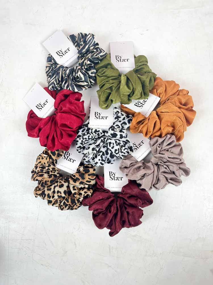 av starling isabella scruncies i satin