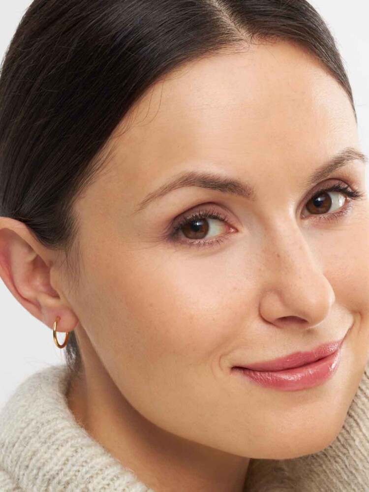 lulu copenhagen hoops i silver och guld i flera stilar