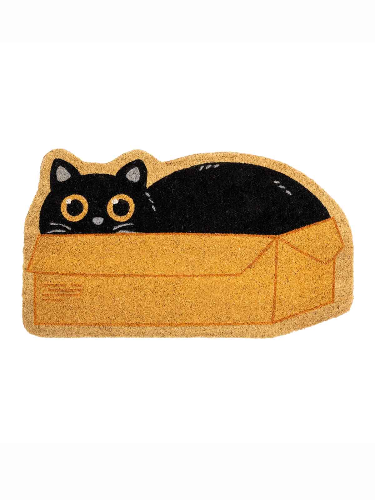 Remix av Sofies kokosmatta med katt i en låda