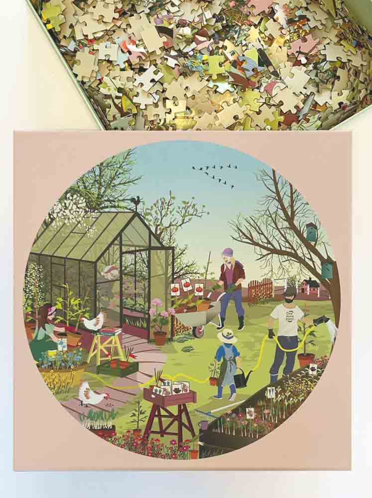 Vissa skarpa pussel Vårkänsla - Puzzle 1000