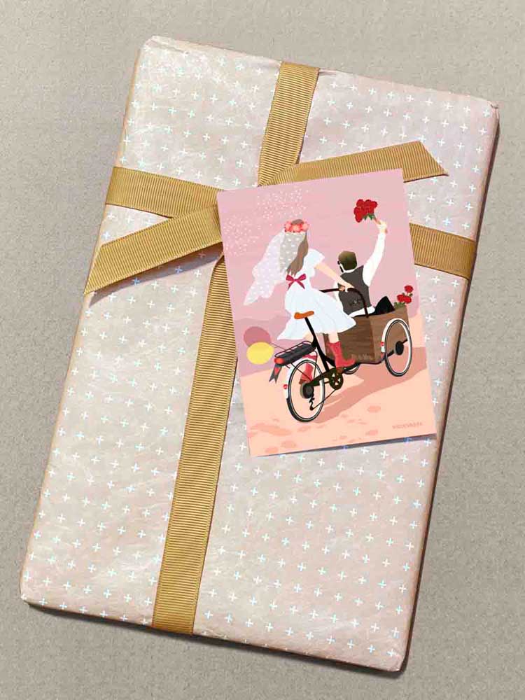 Bröllop med cykel