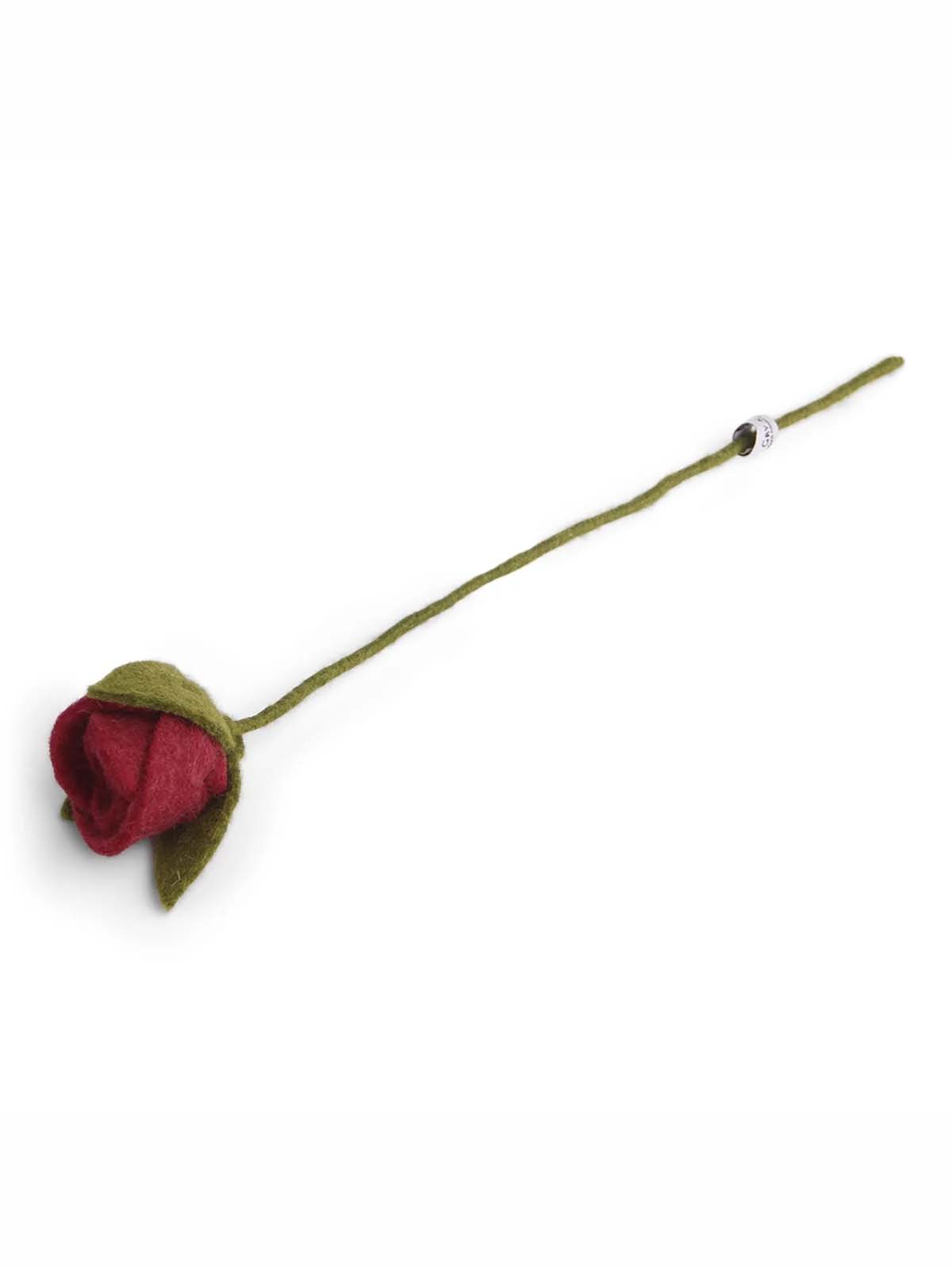 Grädde och Sif kände blommor - röd ros