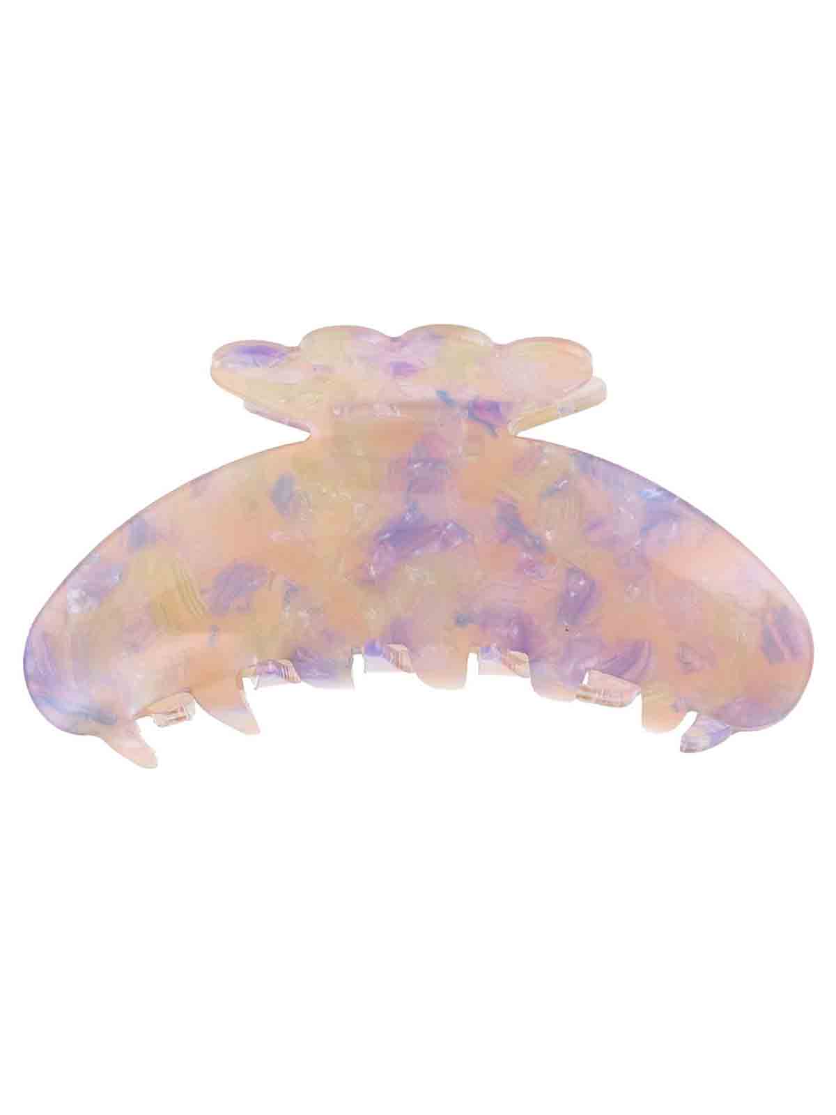 Agnes Hair Clip - Rosa-lila-friskhet Nistret-bågar av starar