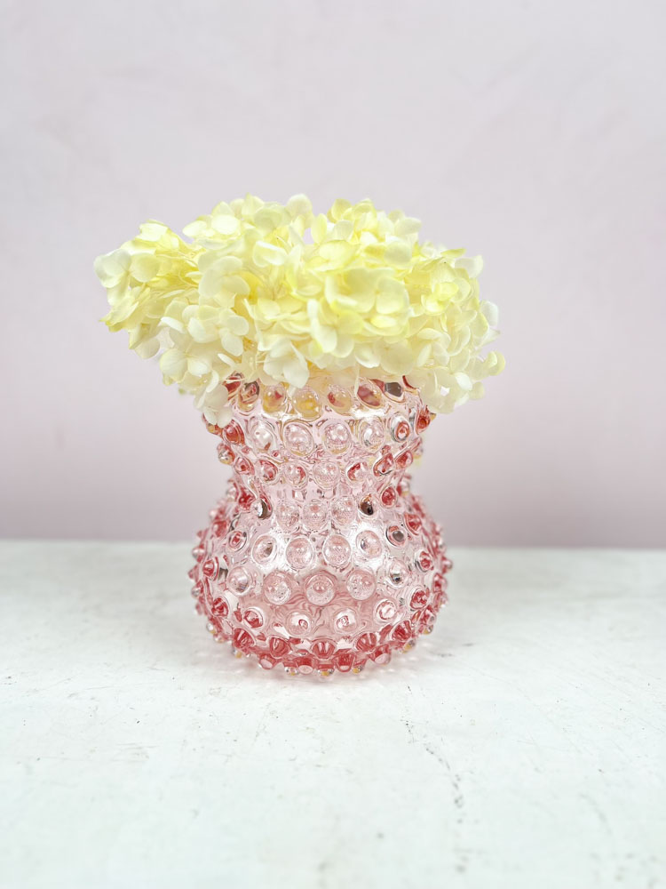 Anna von Lipa Birdie vas rosa i piggsvinsglas
