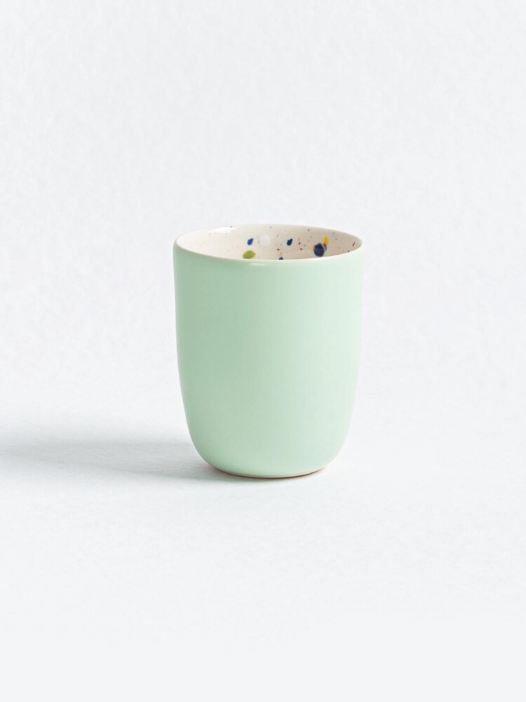 ägg hemma - mintglas med bris