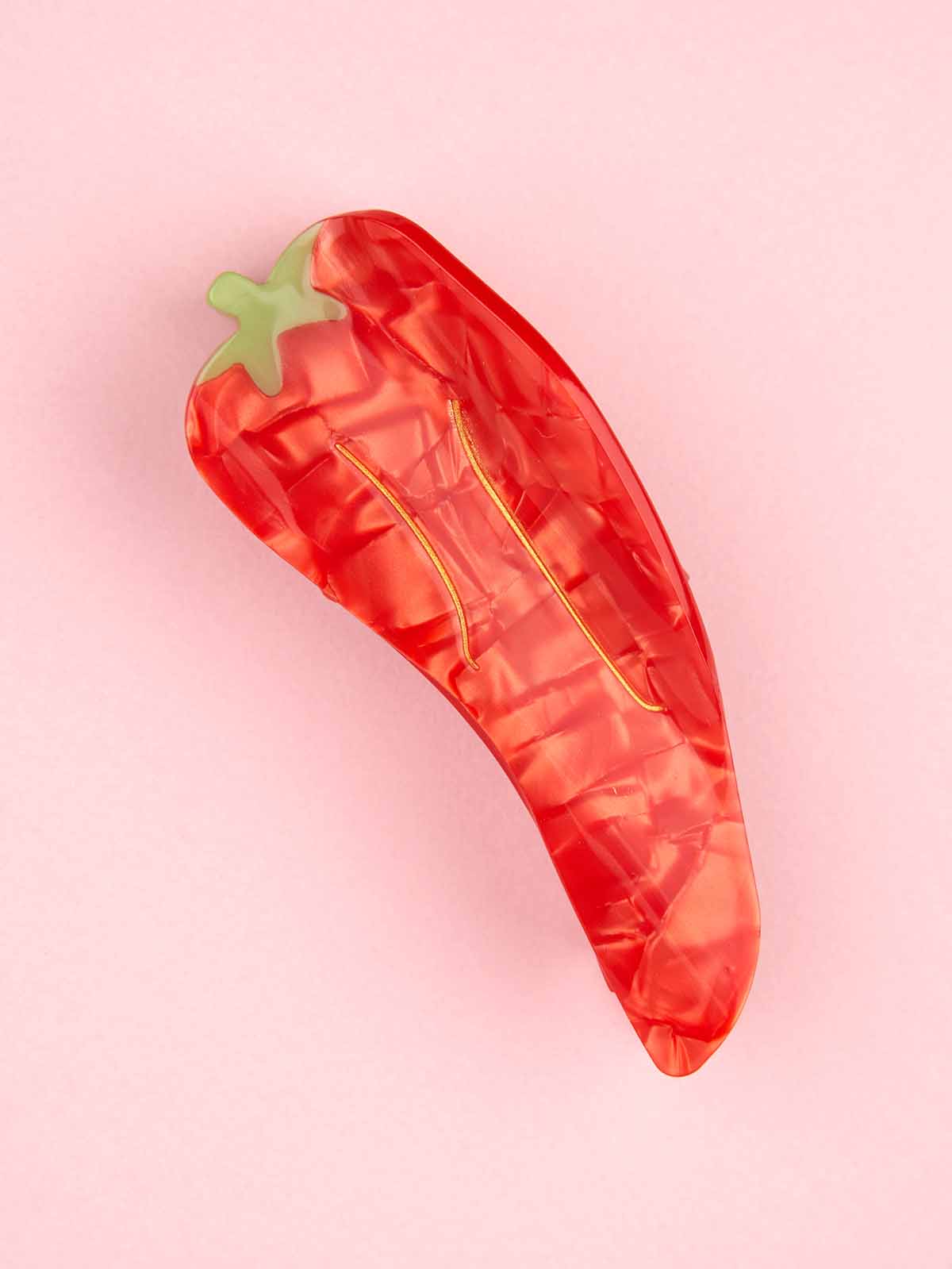 hårklämma från cou cou suzette - röd chili
