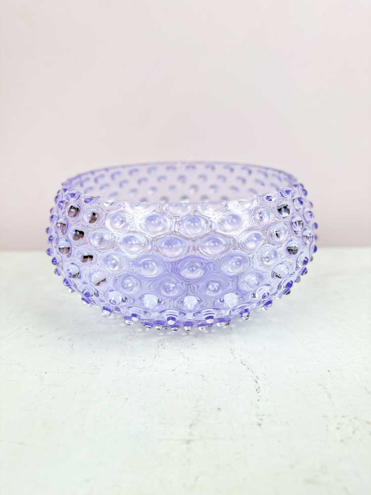 Anna von Lipa - 24 cm igelkott skål i lila