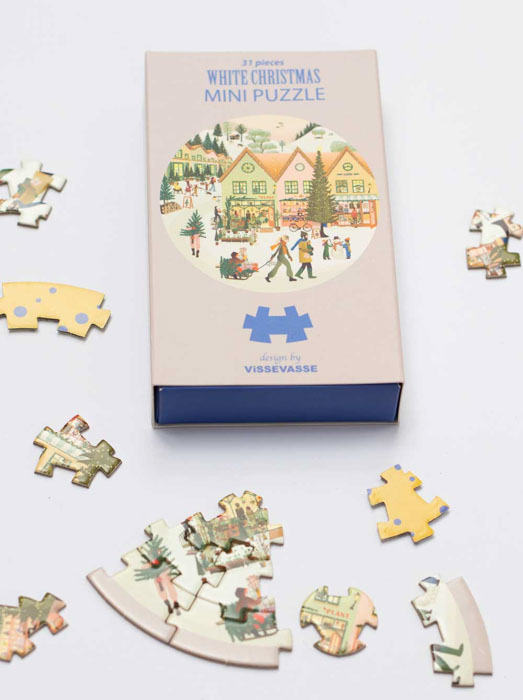 viss skarp WHITE CHRISTMAS Mini Puzzle 3_web
