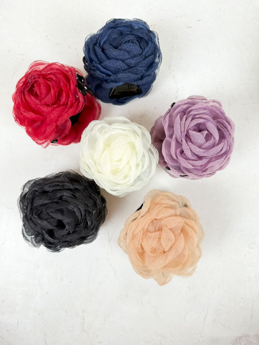 Rosie Hair Clip - Liten benvit