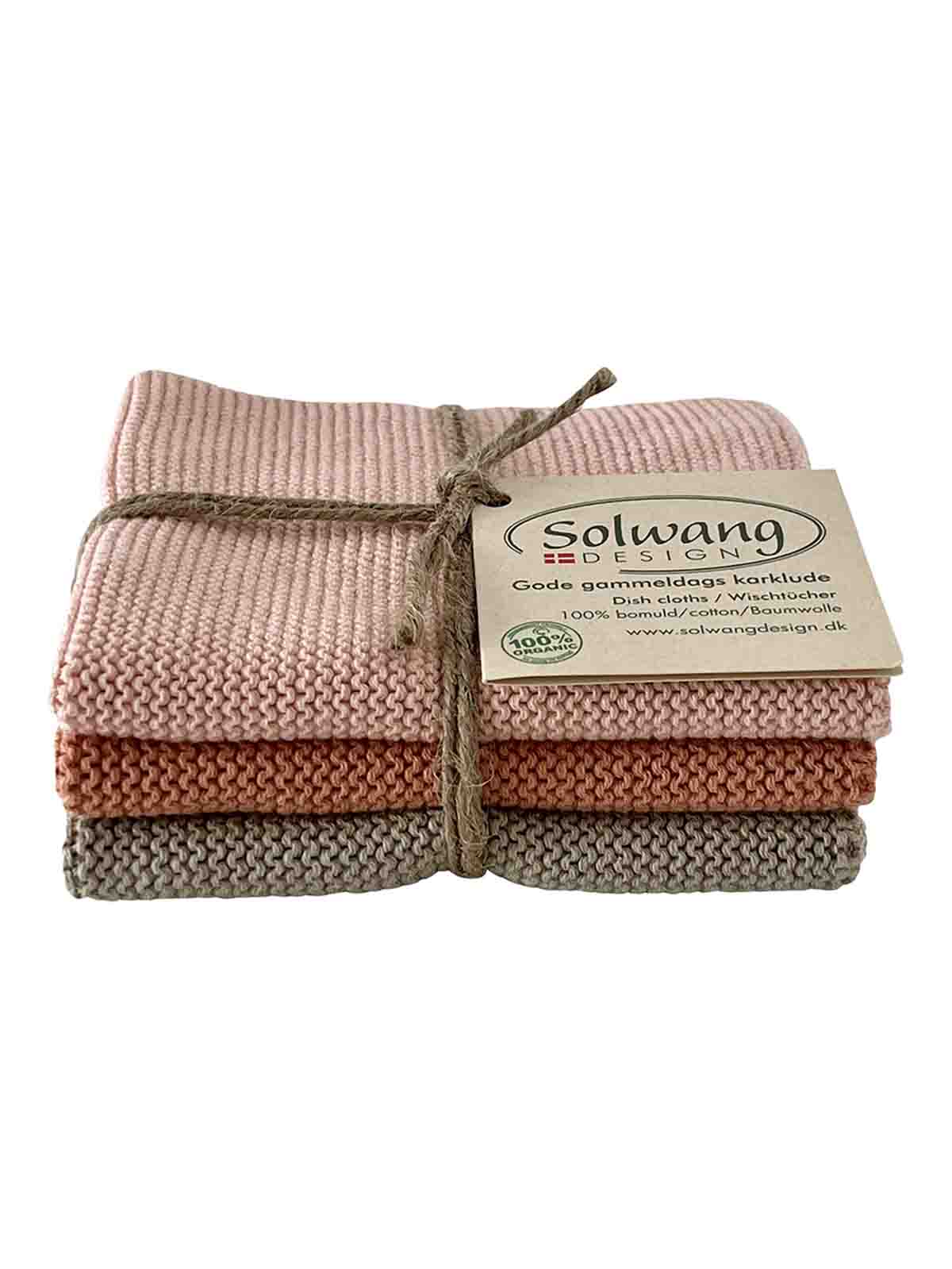 Solwang designad disktrasa i ekologisk bomull