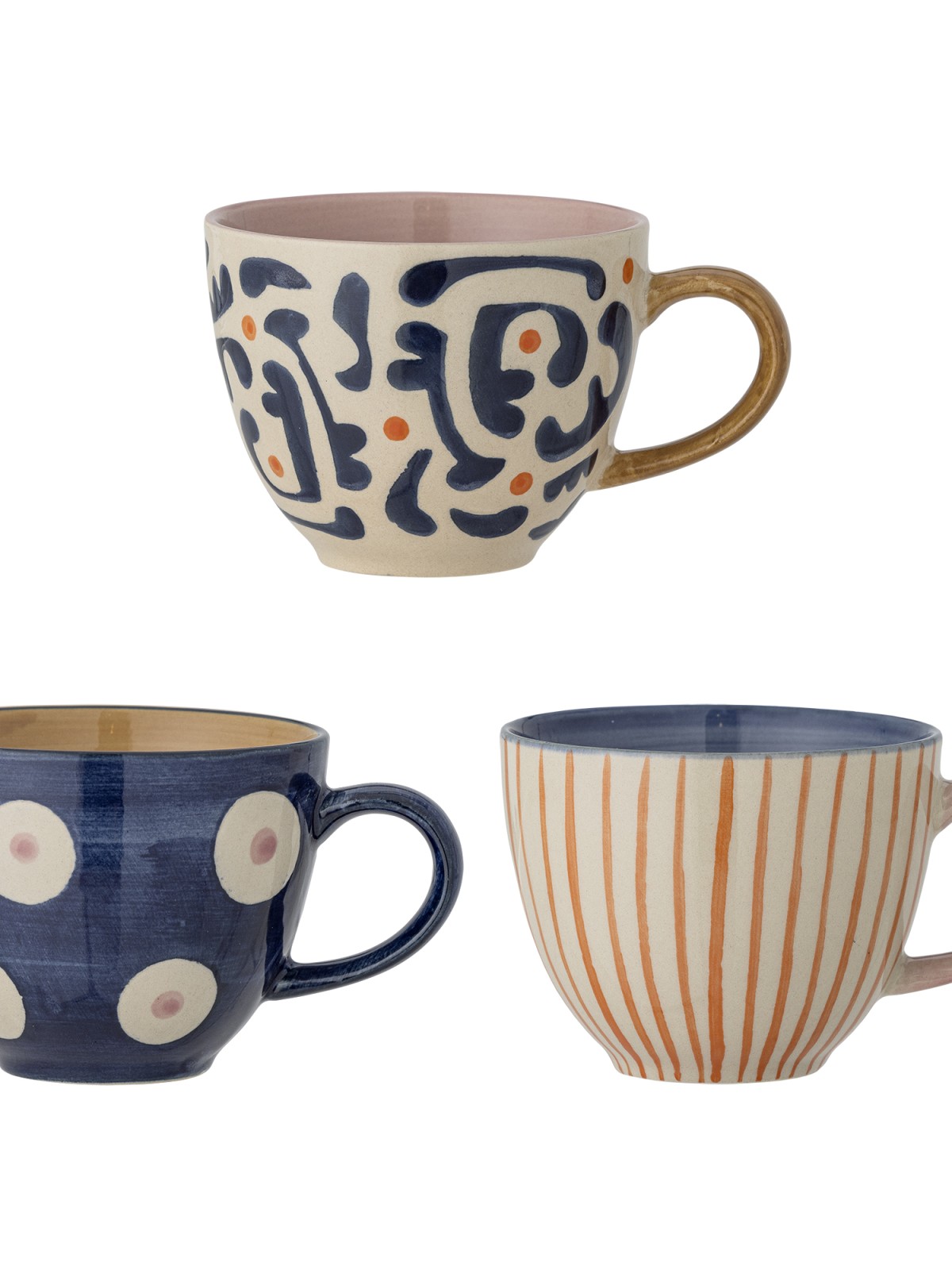 Alternativ bild av Eviaya Cups (3 stycken) - Blå