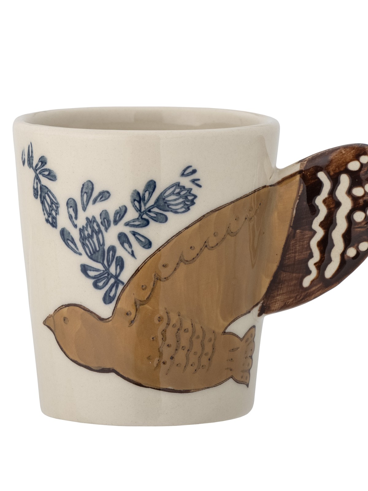 Kopp med handtag & quot; Hezha& quot; - Naturlig