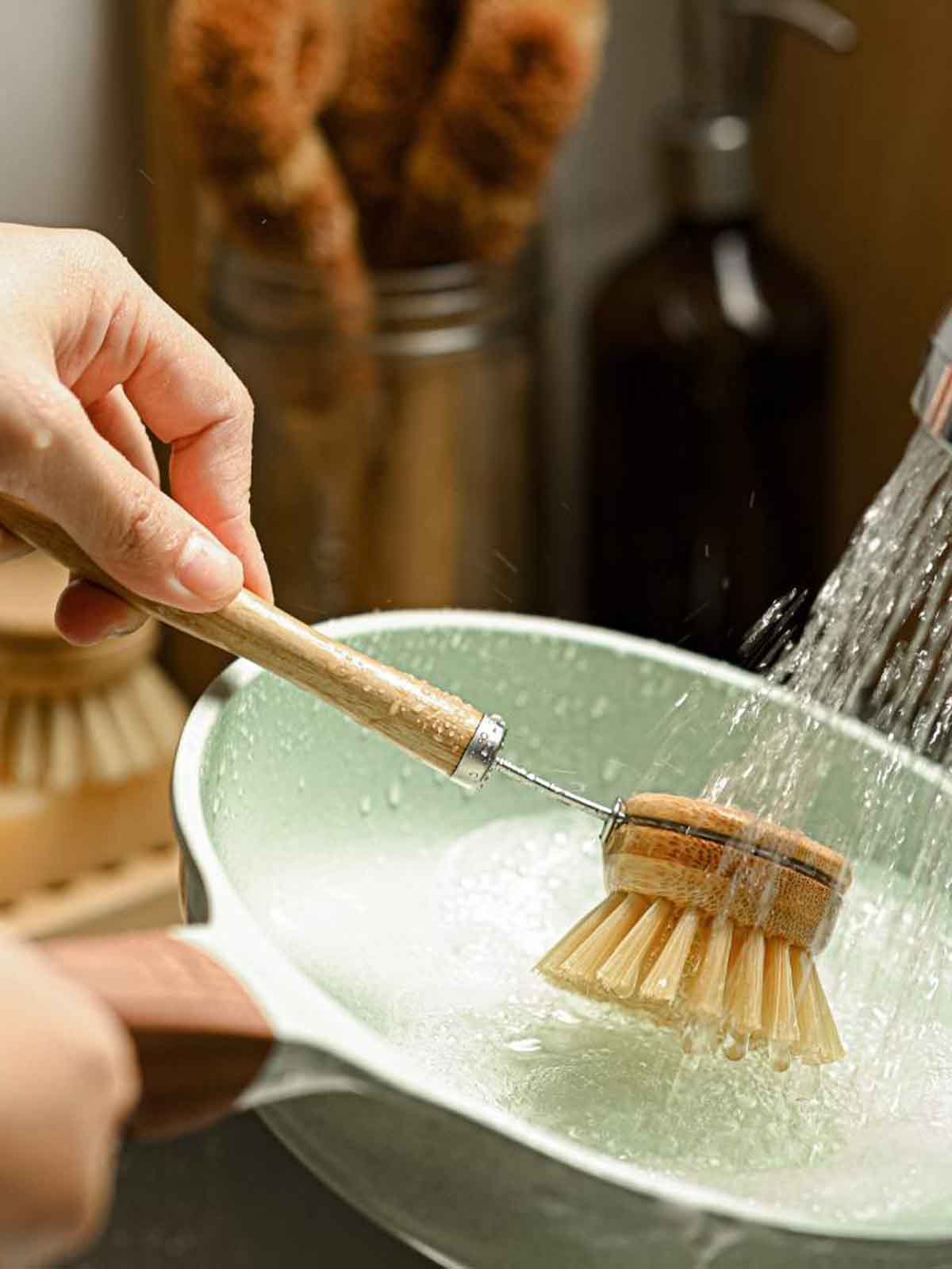 Diskmaskinsset med djungelborste