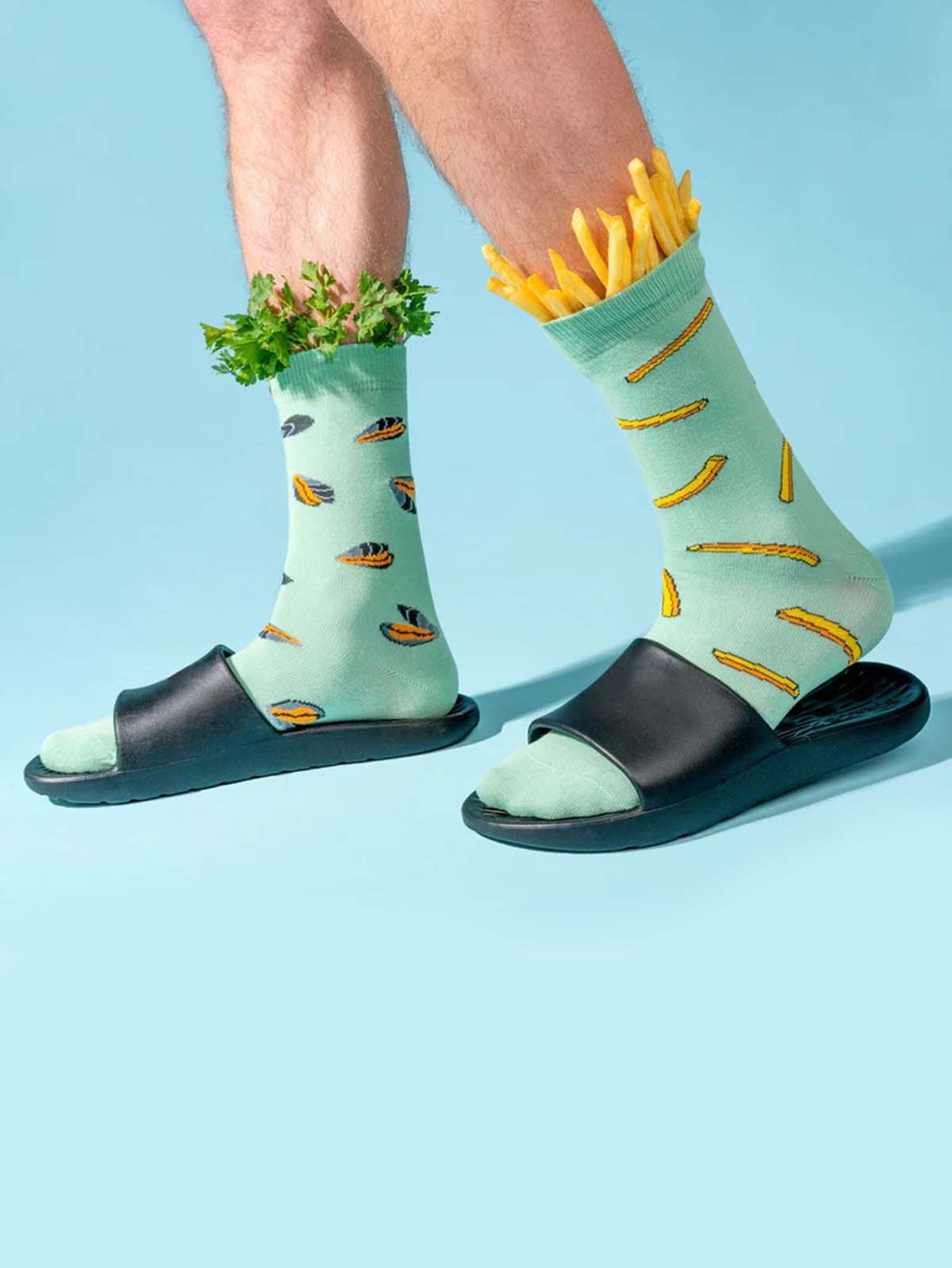 cou cou suzette moulefrites gröna strumpor